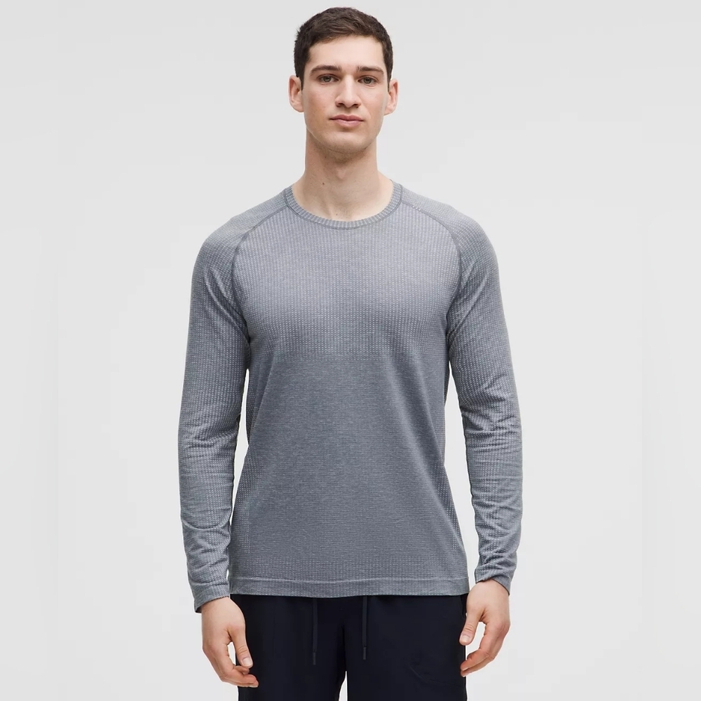 Lululemon Metal Vent Tech Long-Sleeve Shirt Size L Colour Black